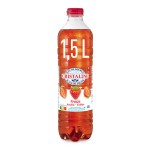 Eau de source aromatisée au jus de fraise 1.5l