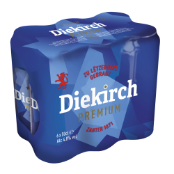 Bière premium 4.8% 6x50cl