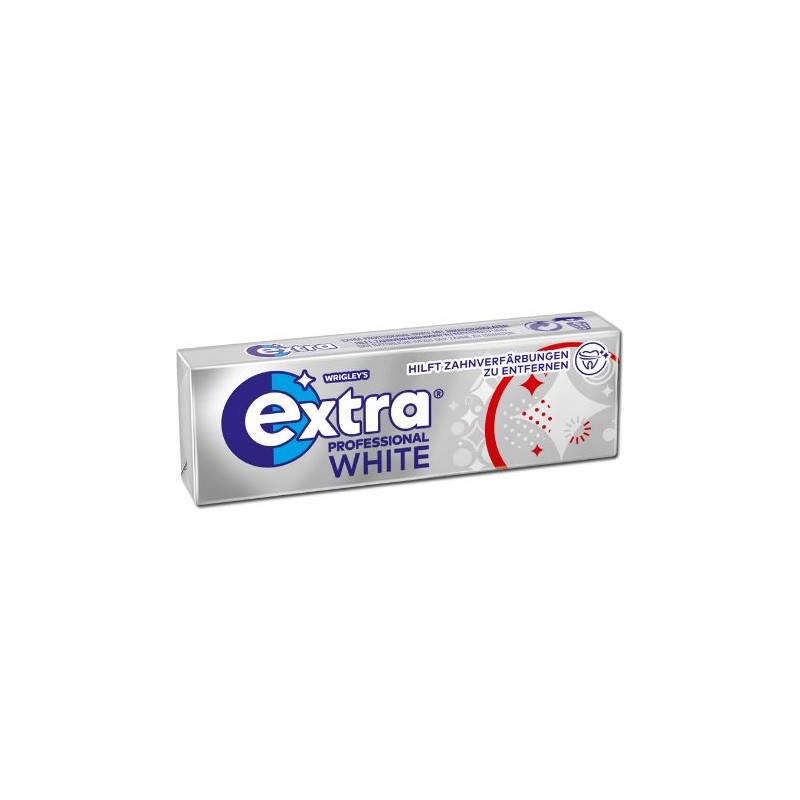 Chewing gum blanc classique sans sucre x10