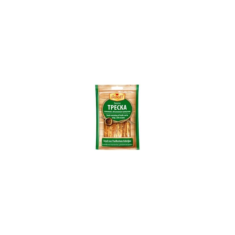 Snack de Morue du Pacifique au Sésame, 36g