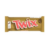 Barre chocolatée biscuits enrobées de chocolat et caramel 50g