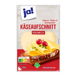 Assortiment de fromages en tranches 250g