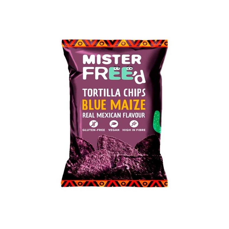 Tortillas chips maïs bleu 135g