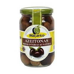 Olives entières mélangées 210g