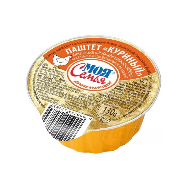 Pâté de poulet 130g