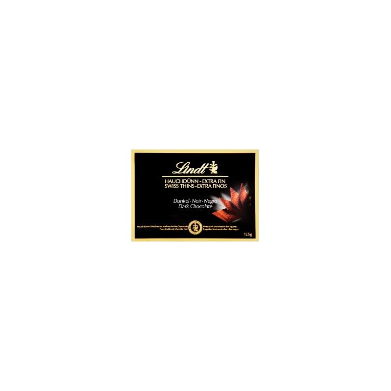 Chocolats swiss thins dark 125g