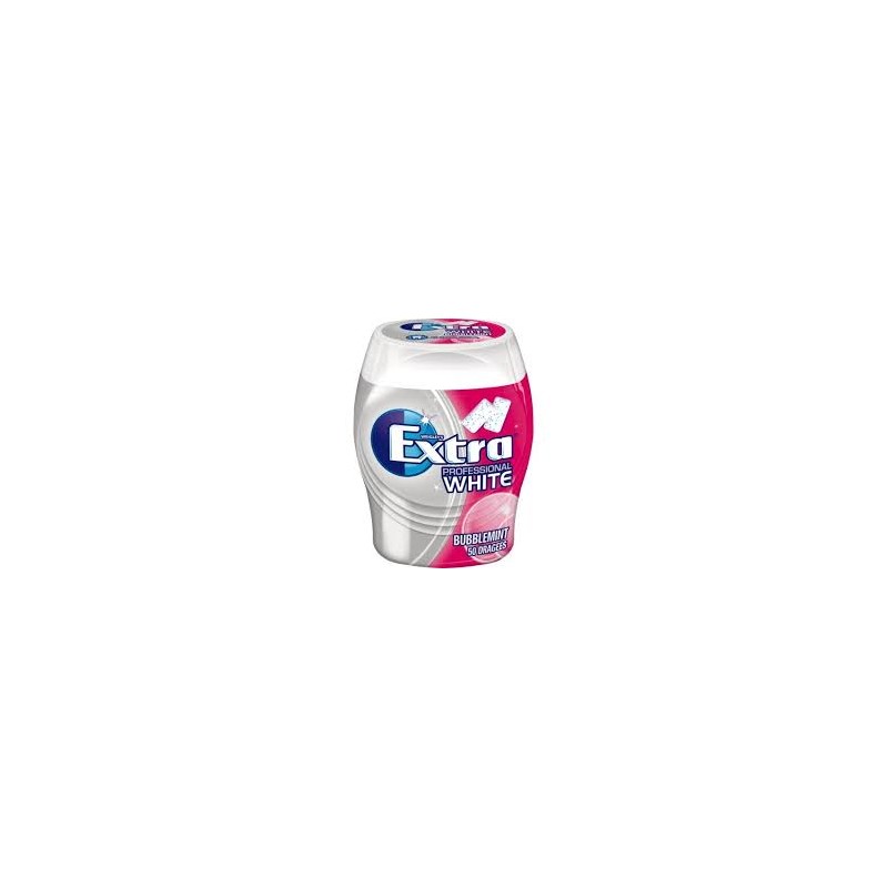 Chewing-gum professionnel blanc sans sucre 50 dragées