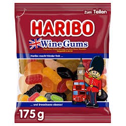 Bonbons wine gums 175g