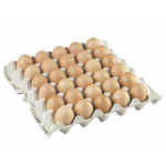 Oeufs brun ou blanc de poules élevées au sol cat. M-L x30