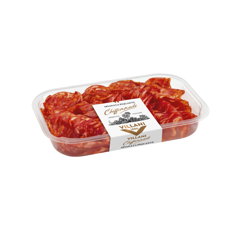Chiffonnade de spianata piquante 80g