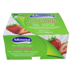 Yaourt à la fraise 4x125g