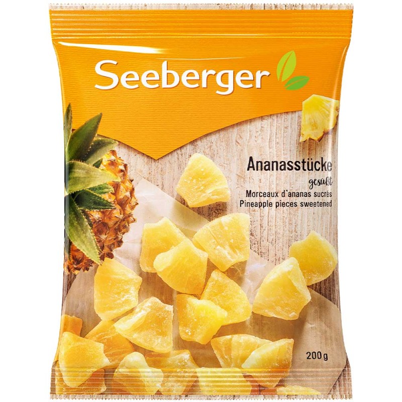 Morceaux d'ananas sucrés 200g