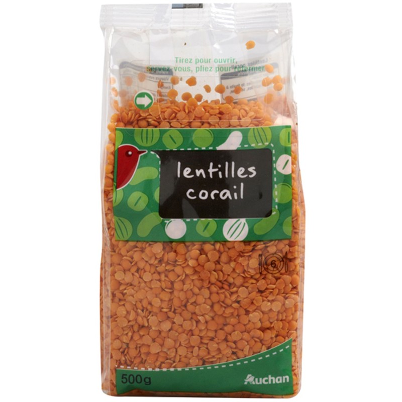 Lentilles corail 500g