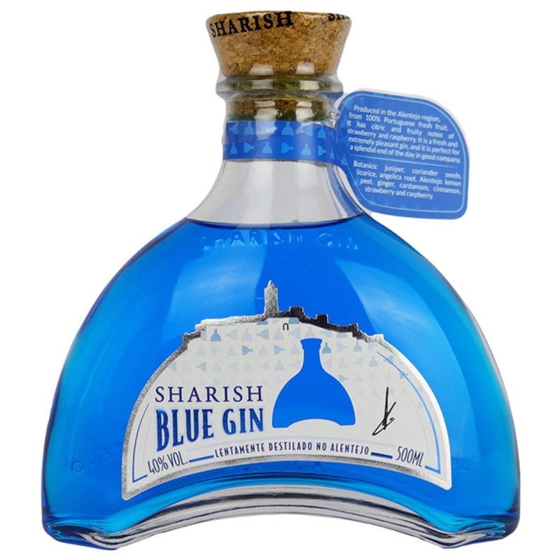 Blue gin 40% 50cl