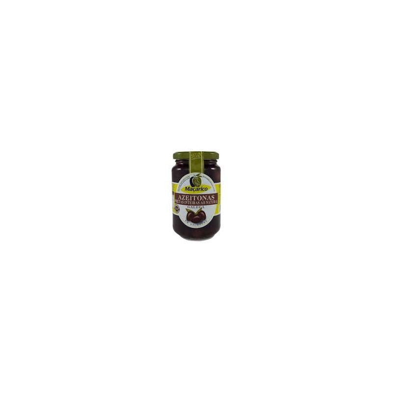 Olives galega noires entières 210g
