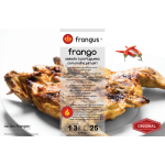 Poulet barbecue sauce piquante 740g