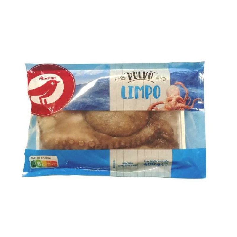 Poulpe coupé 400g
