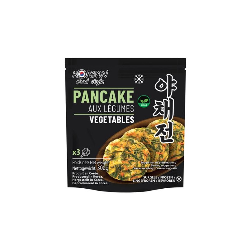 Pancake aux légumes vegan 3x100g