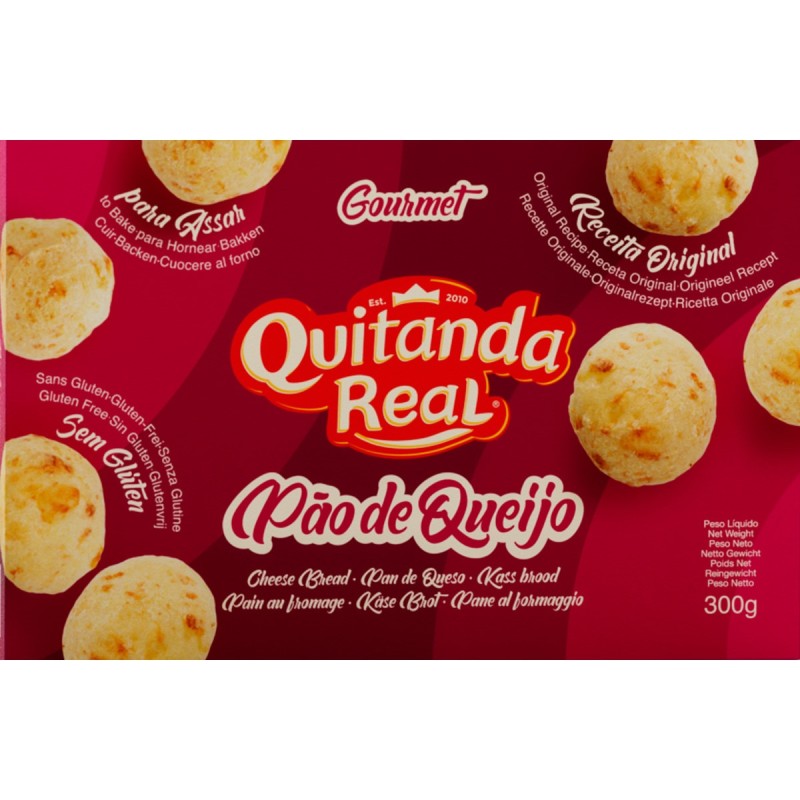 Quitanda real pain au fromage gourmet 300g