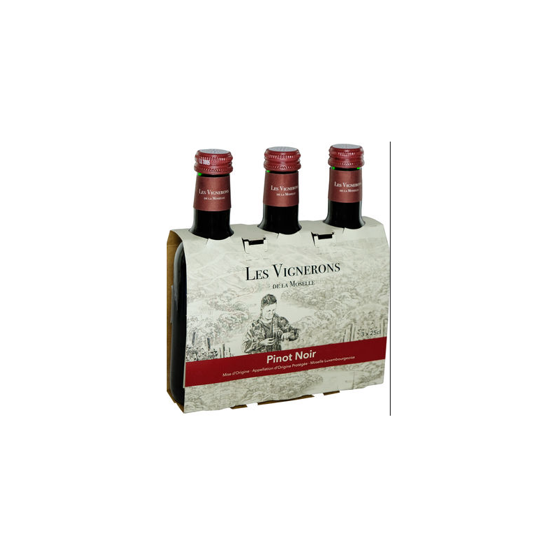 Vin rouge Pinot noir AOP 12.5% 3x25cl