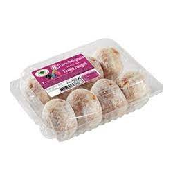 Mini beignets fourrés aux fruits rouges x8 200g