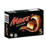 Barres glacées chocolat caramel x5 200g