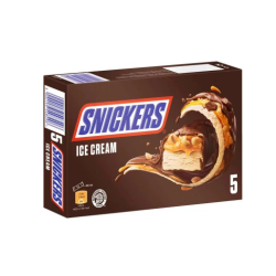 Barres glacées chocolat caramel et cacahuète x5 160g