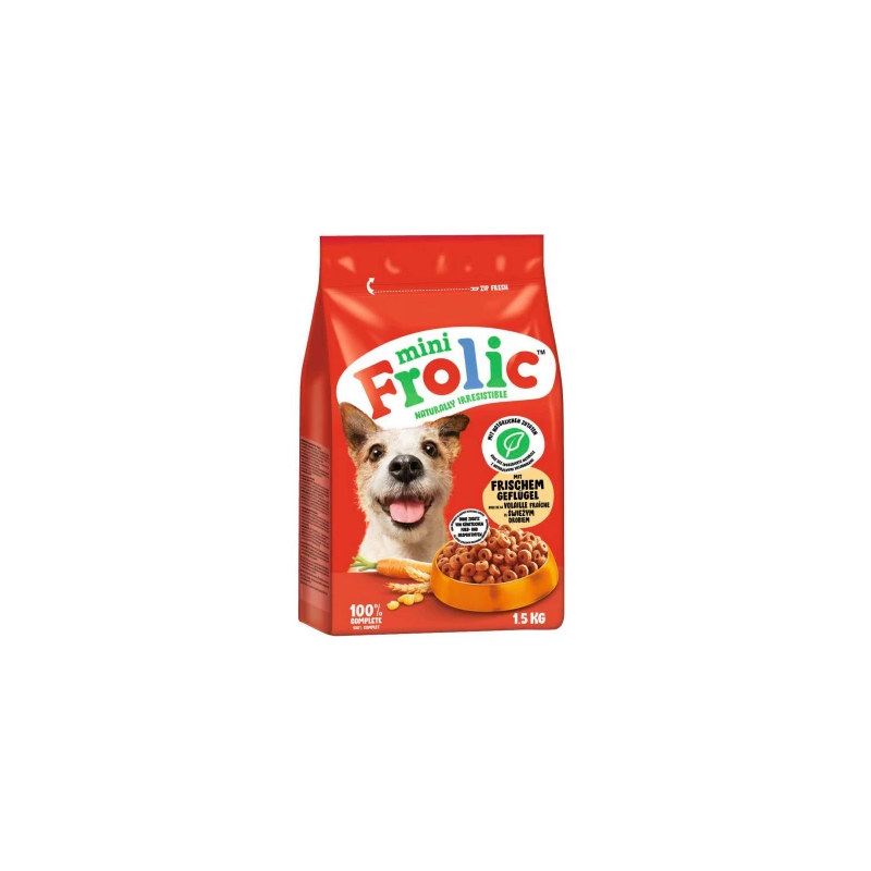 Croquettes mini volaille pour chiens 1.5kg