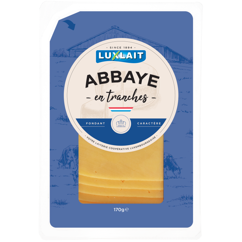 Fromage abbaye en tranches 170g