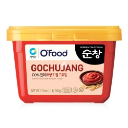 Pâte miso rouge piquante coréenne gochujang vegan 280g