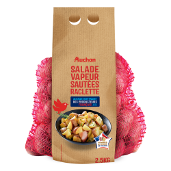 Pomme de Terre Rouge Salade Vapeur Sautées Raclette  2.5kg
