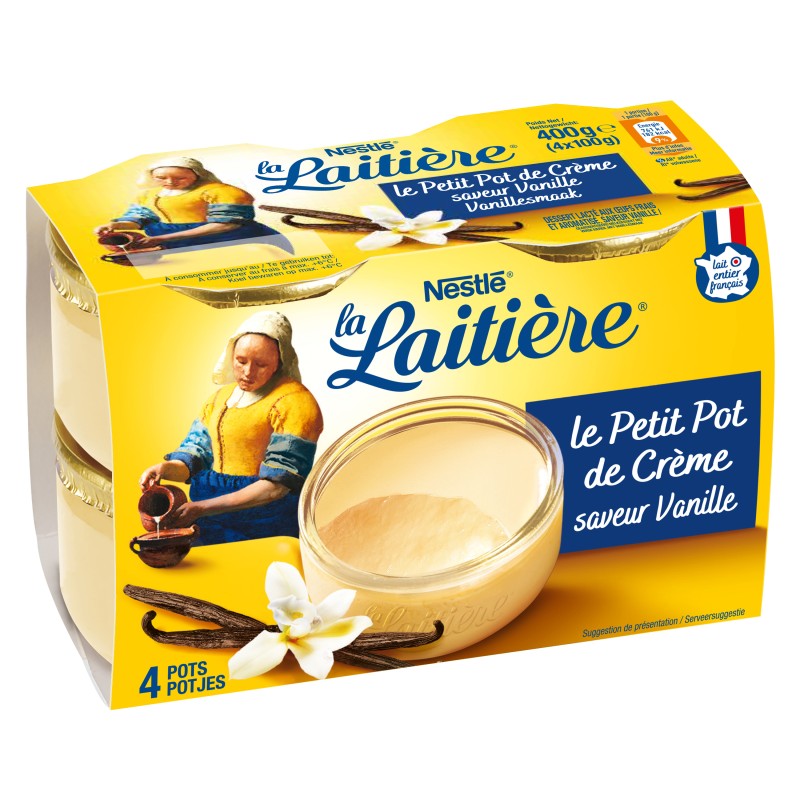 Crème vanille 4x100g