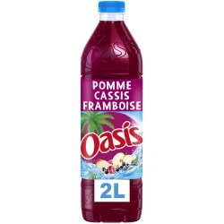 Boisson aux fruits saveur pomme cassis et framboise 2l