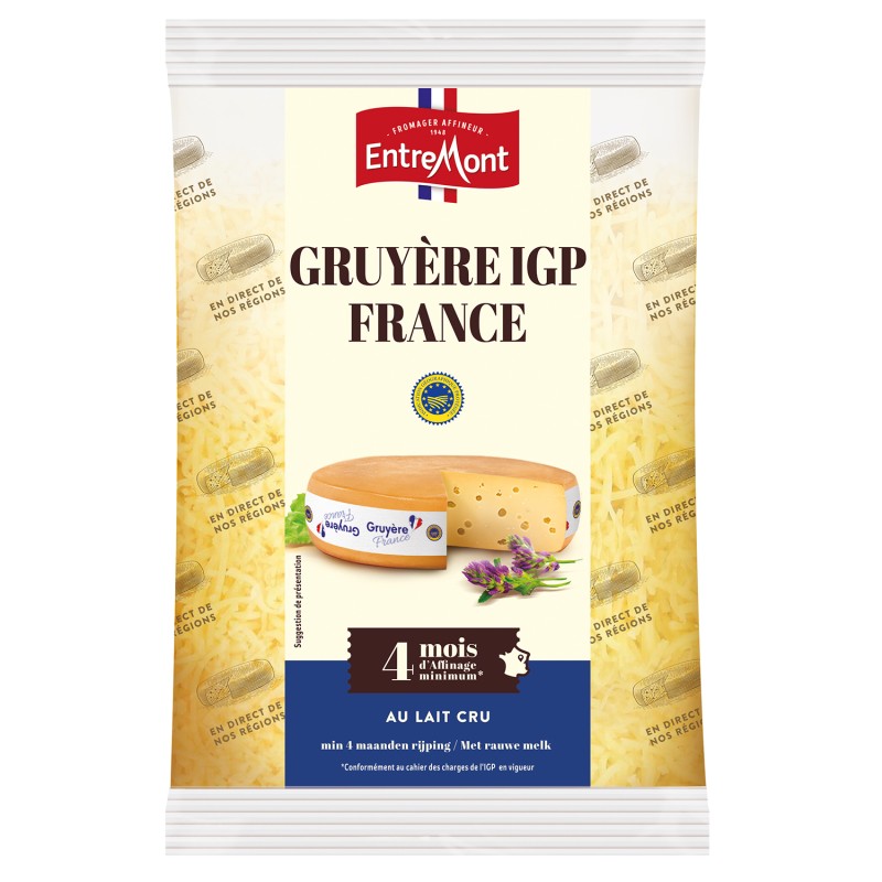 Gruyère rapé IGP 150g