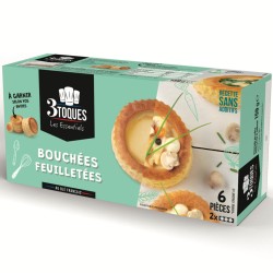 Bouchées feuilletées à garnir x6 159g