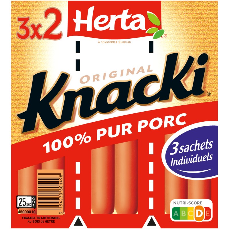 Knacks Pur Porc 3x2 210g