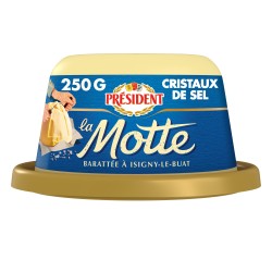 Beurre La Motte cristaux de sel 250g