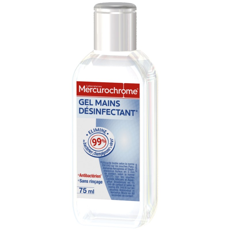 Gel Mains Désinfectant 75ml
