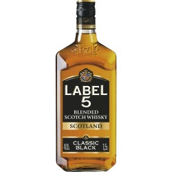 Scotch whisky blended classic black 40% 1.5l