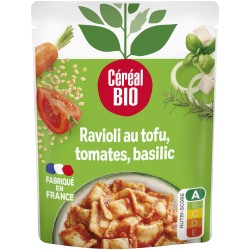 Ravioli tomates tofu et basilic 250g