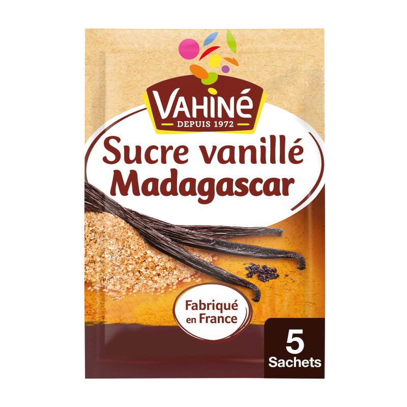 Sucre Vanillé de Madagascar x5 38g