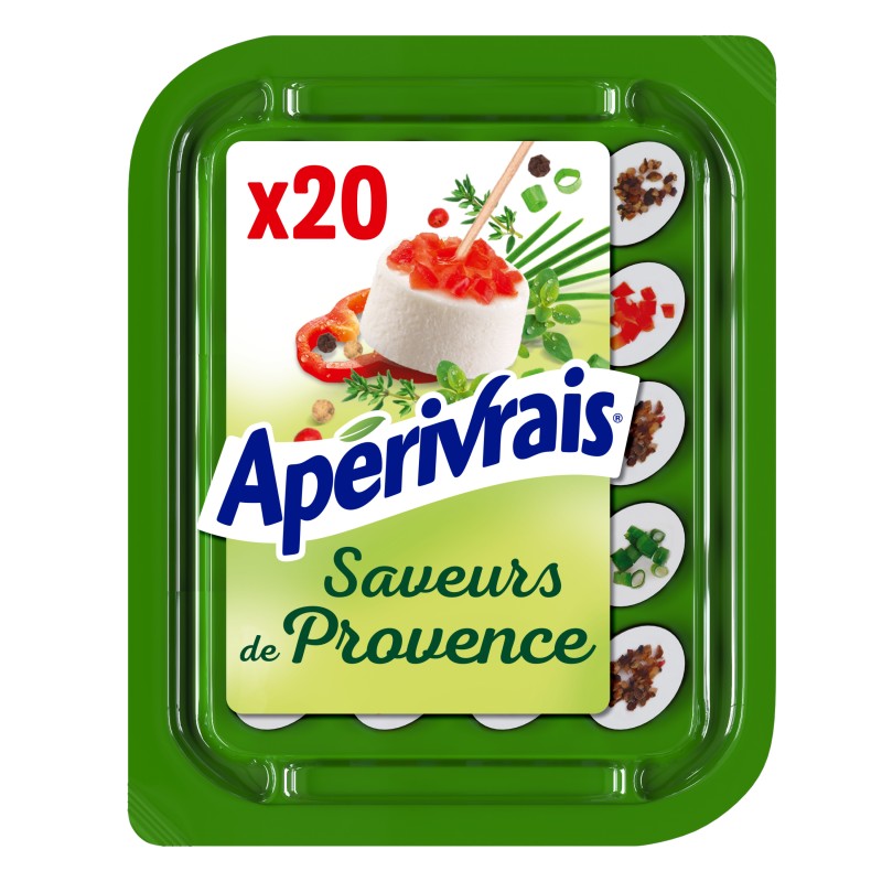 Cubes de fromage saveur de Provence 100g
