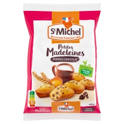 Madeleines Pépites de Chocolat 400g