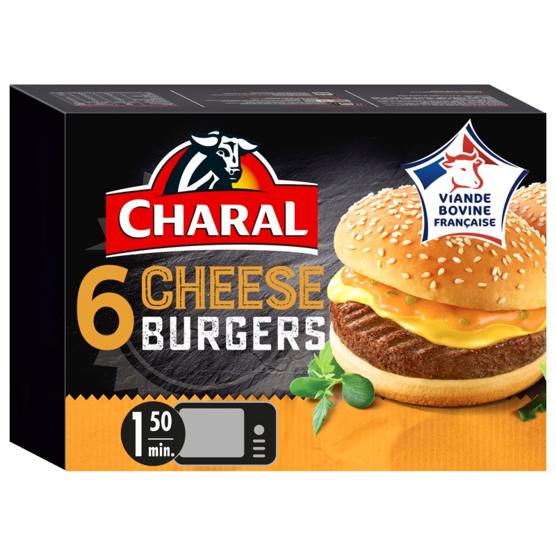 Cheese Burgers x6 840g