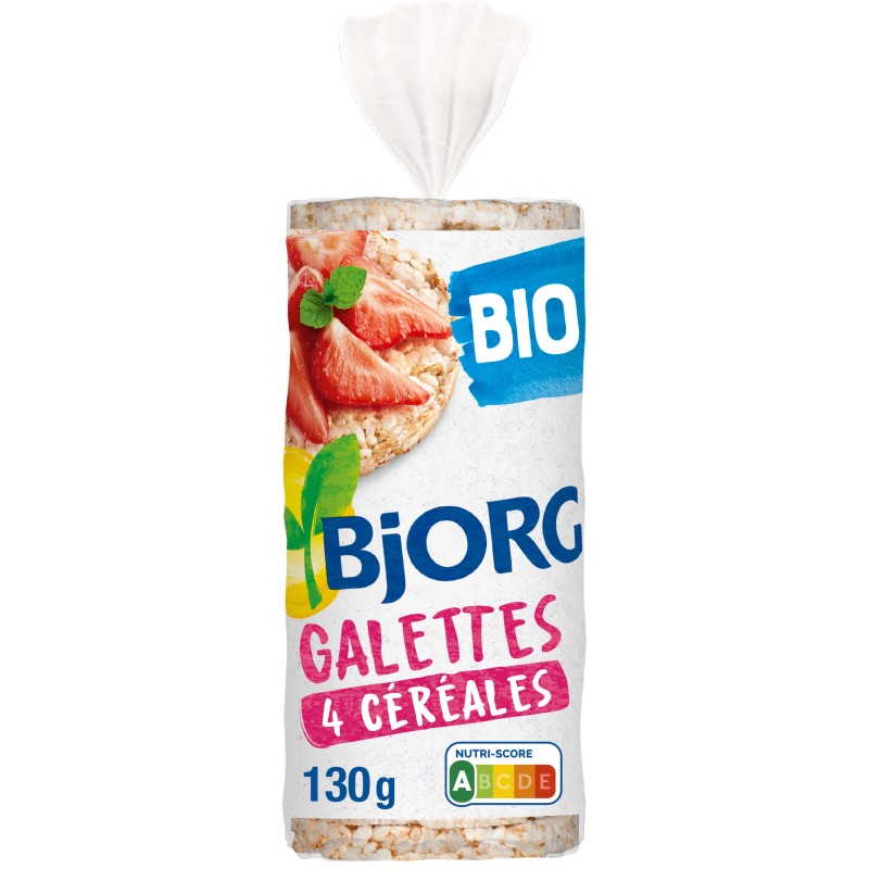 Bio Galettes 4 Céréales 130g
