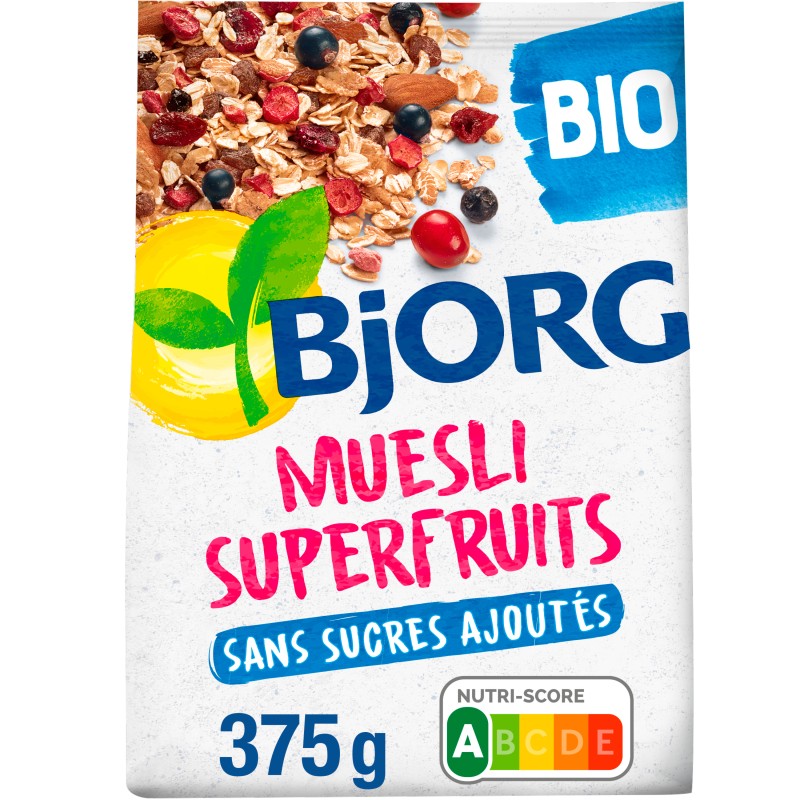 Bio Muesli Superfruits 375g