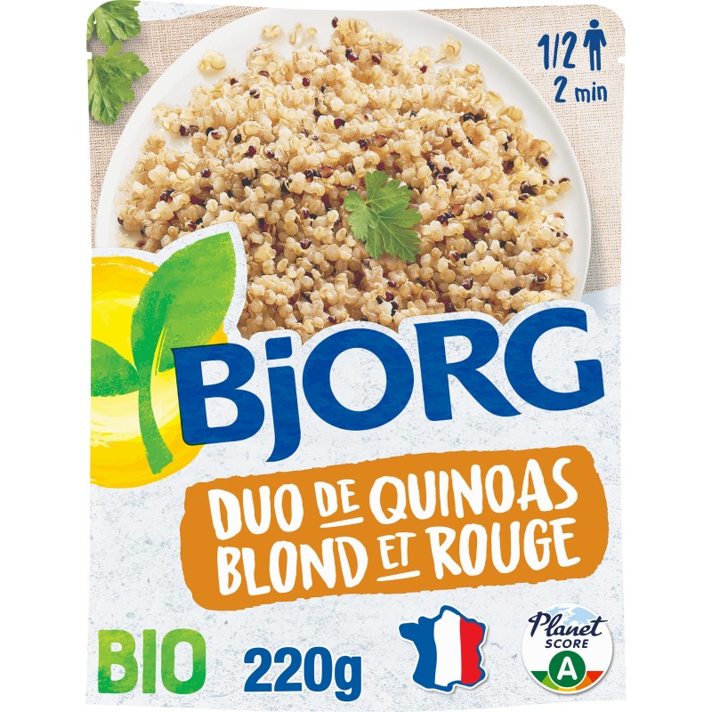 Bio Duo de Quinoa Blond et Rouge Veggie 220g