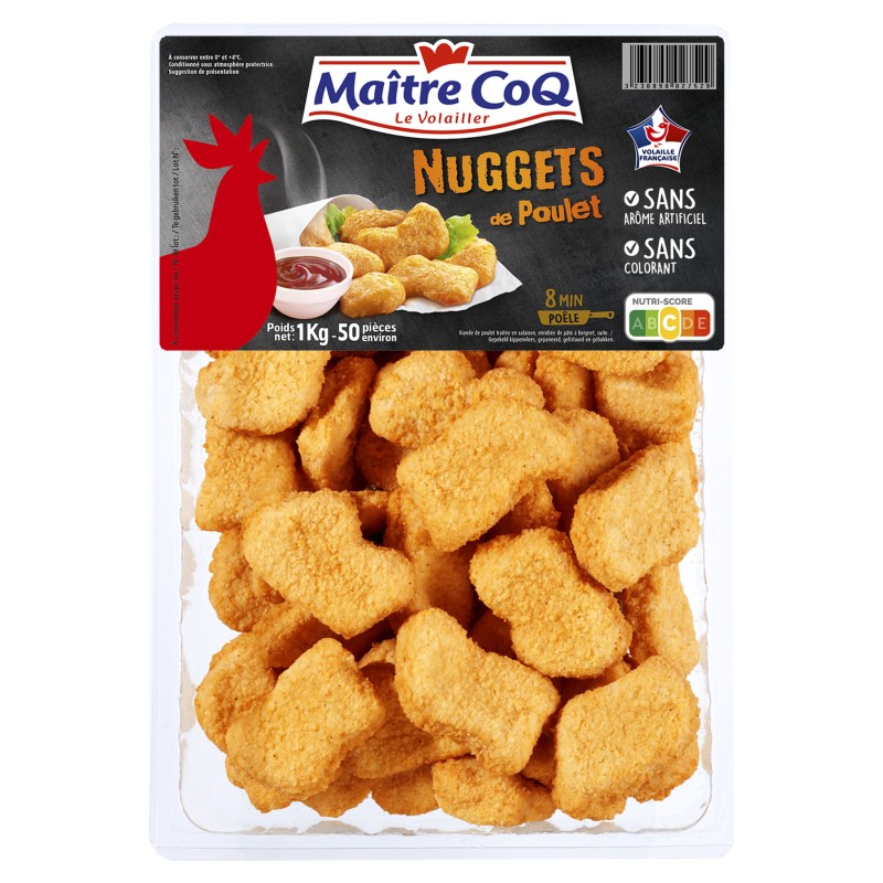 Nuggets de poulet x50 1kg