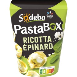 Pastabox tortellini ricotta épinards 280g