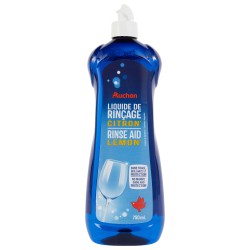 Liquide de rinçage citron pour lave-vaisselle 750ml